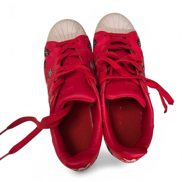 Adidas The FARM Company x Superstar Pineapples - Women’s Size 6.5, Unique Design - Picture 7 of 8